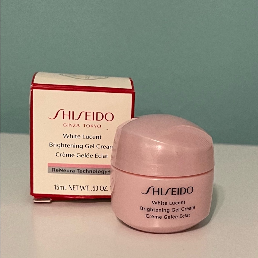 Shiseido White Lucent Brightening Gel Cream 15ML .53 ounces Travel Size